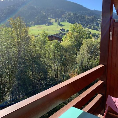 Appartement Vue Piste De Ski Praz-sur-Arly Exterior photo
