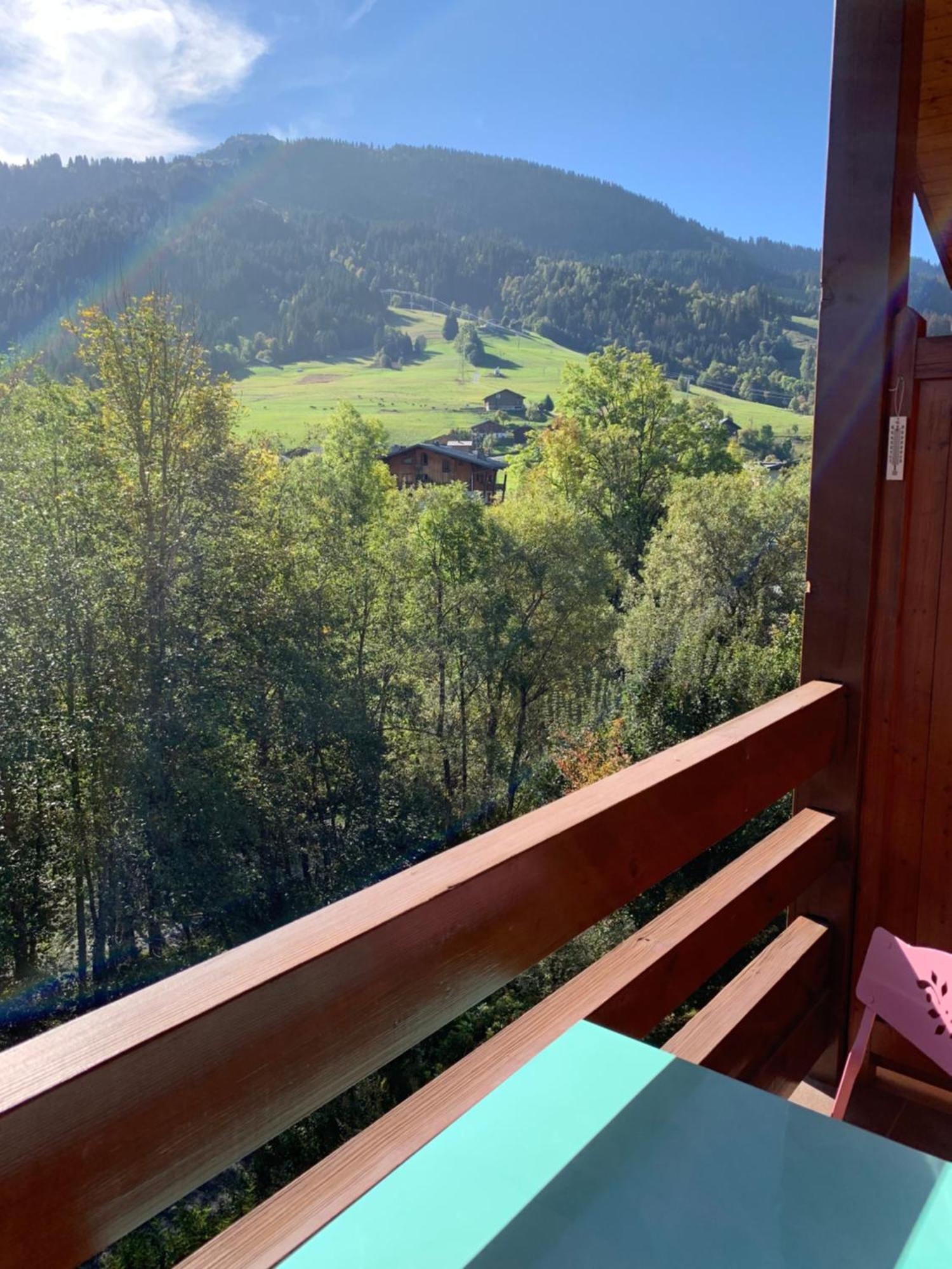 Appartement Vue Piste De Ski Praz-sur-Arly Exterior photo